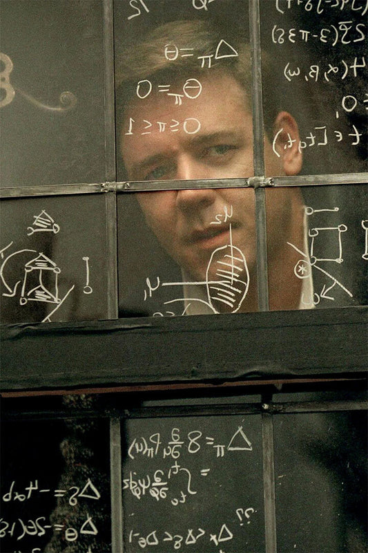 A Beautiful Mind Movie Drama Romance Poster Wall Art Print Home Wall Decor - xonomax