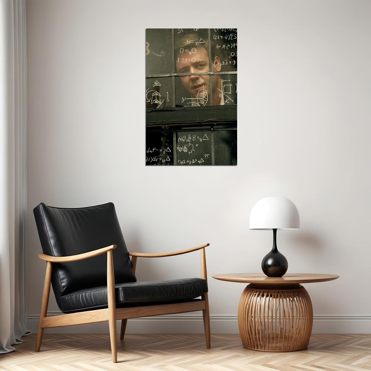 A Beautiful Mind Movie Drama Romance Poster Wall Art Print Home Wall Decor - xonomax