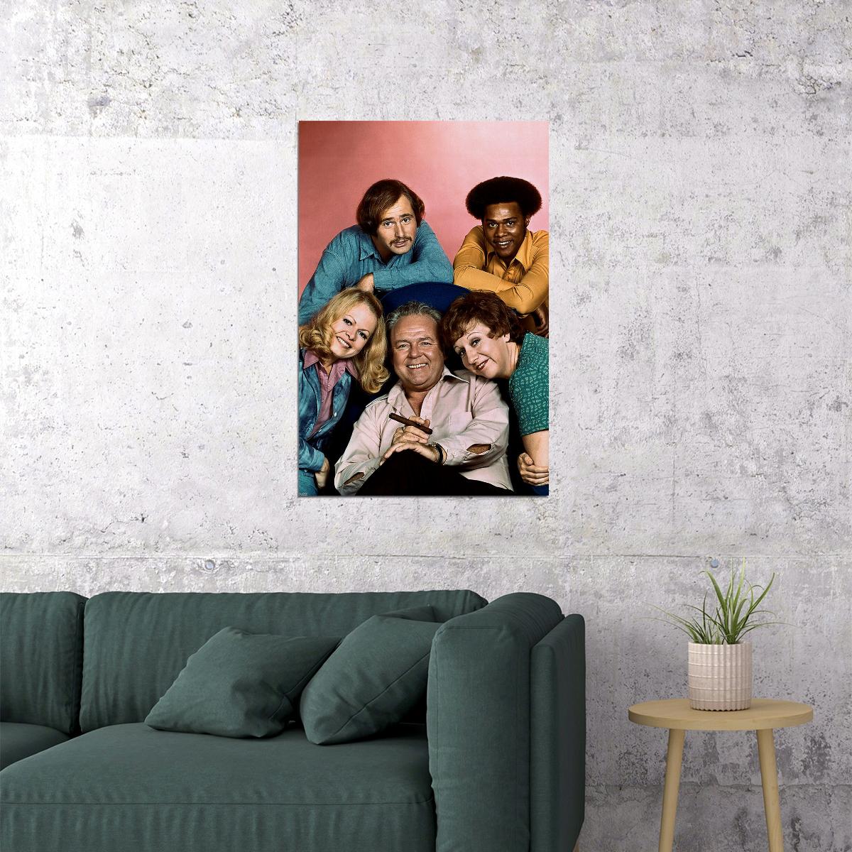 All In The Family Movie Comedy Drama Family Poster Wall Art Print Home Wall Decor - xonomax