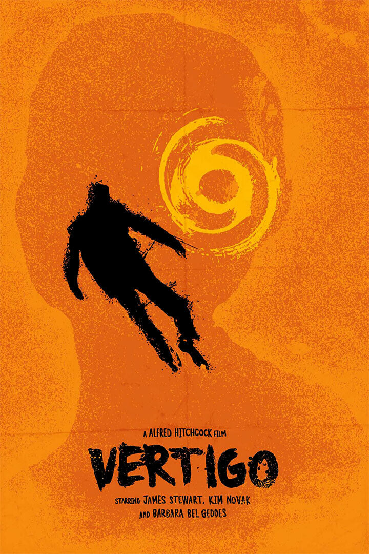 Vertigo Movie Mystery Romance Thriller Poster Wall Art Print Home Wall Decor - xonomax