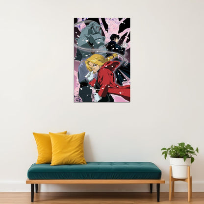 Fullmetal Alchemist Edward Elric Action Animation Poster Wall Art Print Home Wall Decor