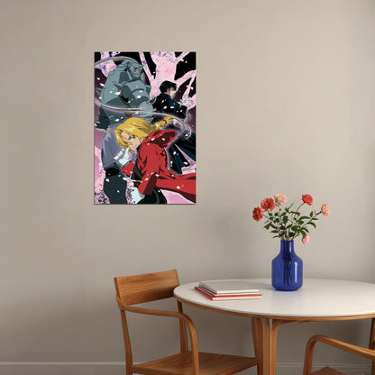Fullmetal Alchemist Edward Elric Action Animation Poster Wall Art Print Home Wall Decor