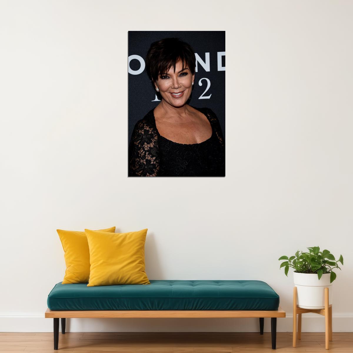 Kris Jenner Great Inspirational Famouse Poster Wall Art Print Home Wall Decor - xonomax