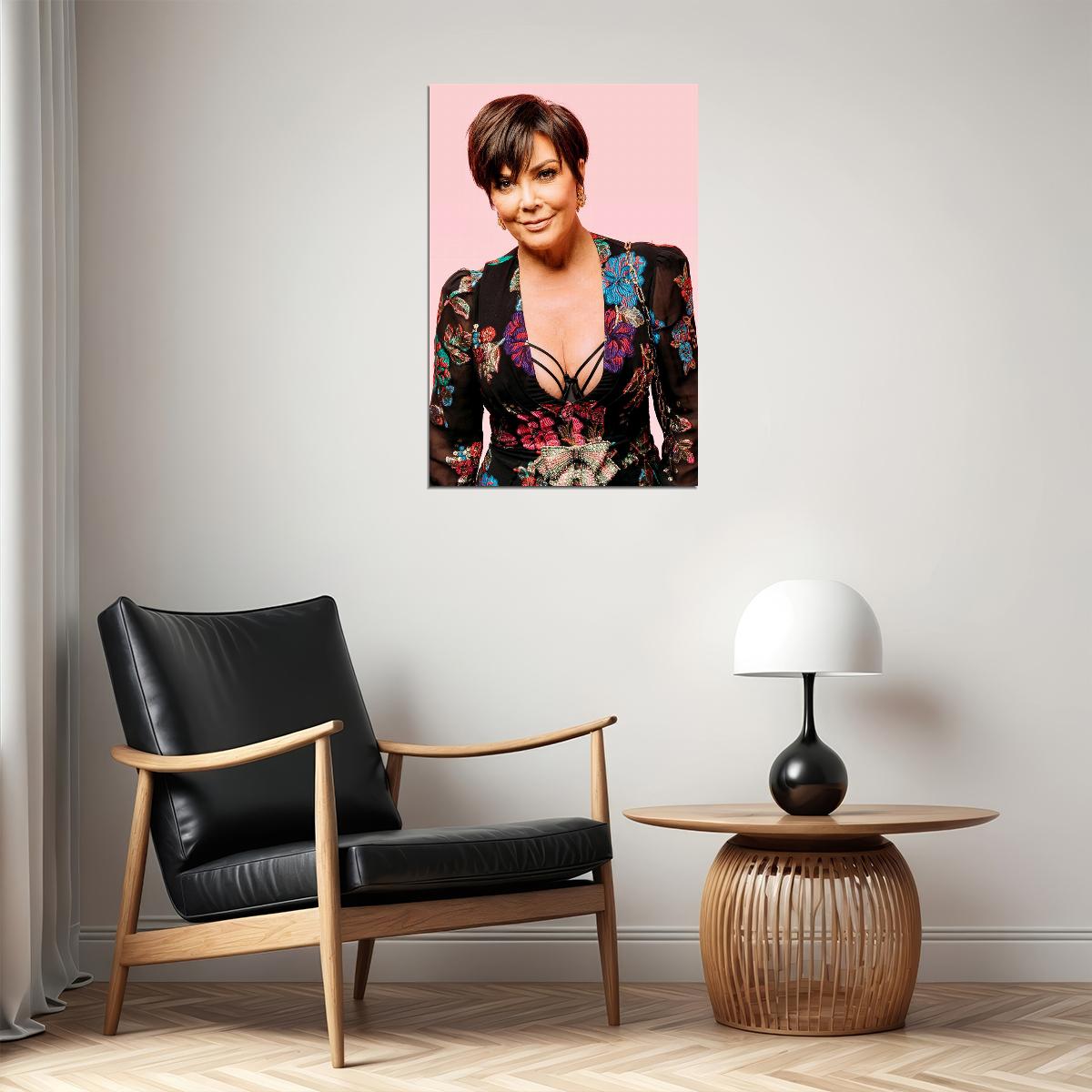 Kris Jenner Great Inspirational Celebrity Family Poster Wall Art Print Home Wall Decor - xonomax