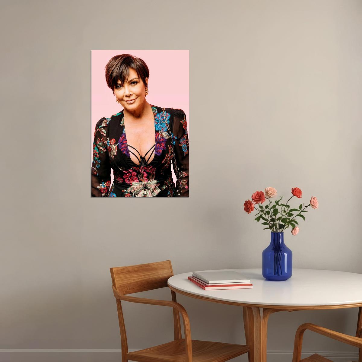 Kris Jenner Great Inspirational Celebrity Family Poster Wall Art Print Home Wall Decor - xonomax