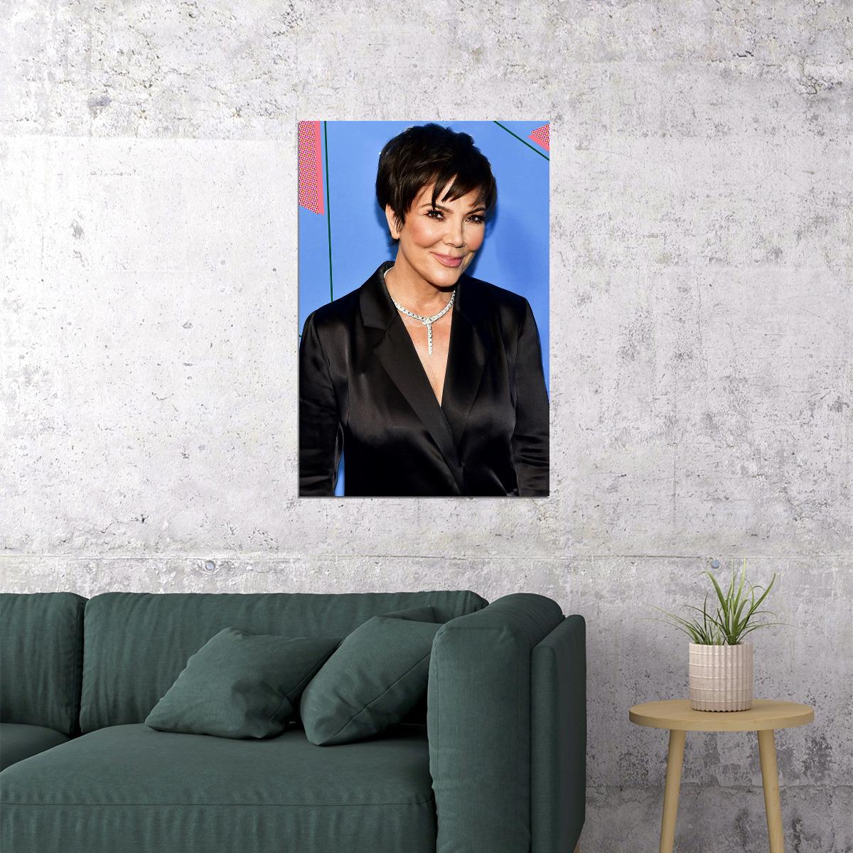 Kris Jenner Great Inspirational Company Owner Poster Wall Art Print Home Wall Decor - xonomax
