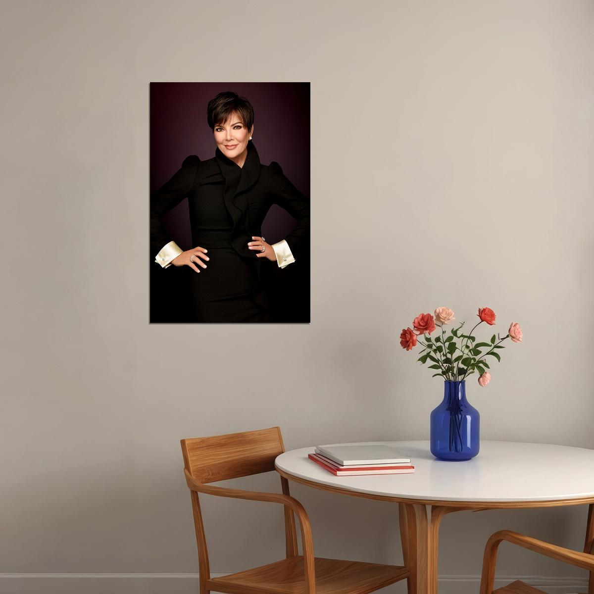 Kris Jenner Great Inspirational Celebrity Poster Wall Art Print Home Wall Decor - xonomax