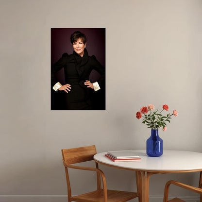 Kris Jenner Great Inspirational Celebrity Poster Wall Art Print Home Wall Decor - xonomax