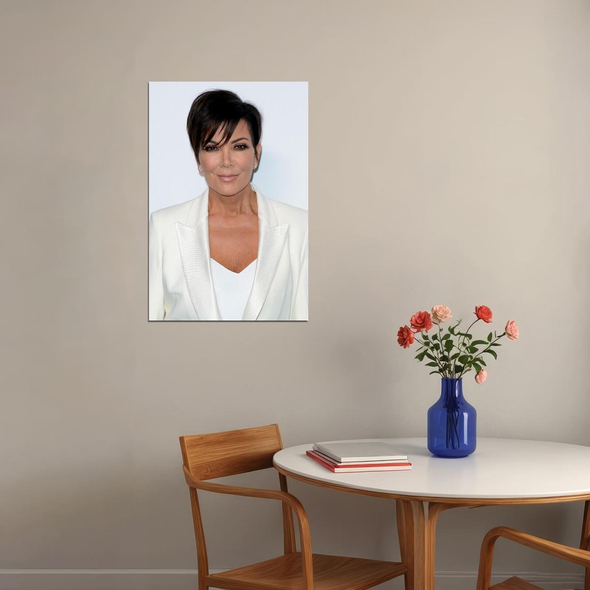 Kris Jenner Great Inspirational Business Person Poster Wall Art Print Home Wall Decor - xonomax