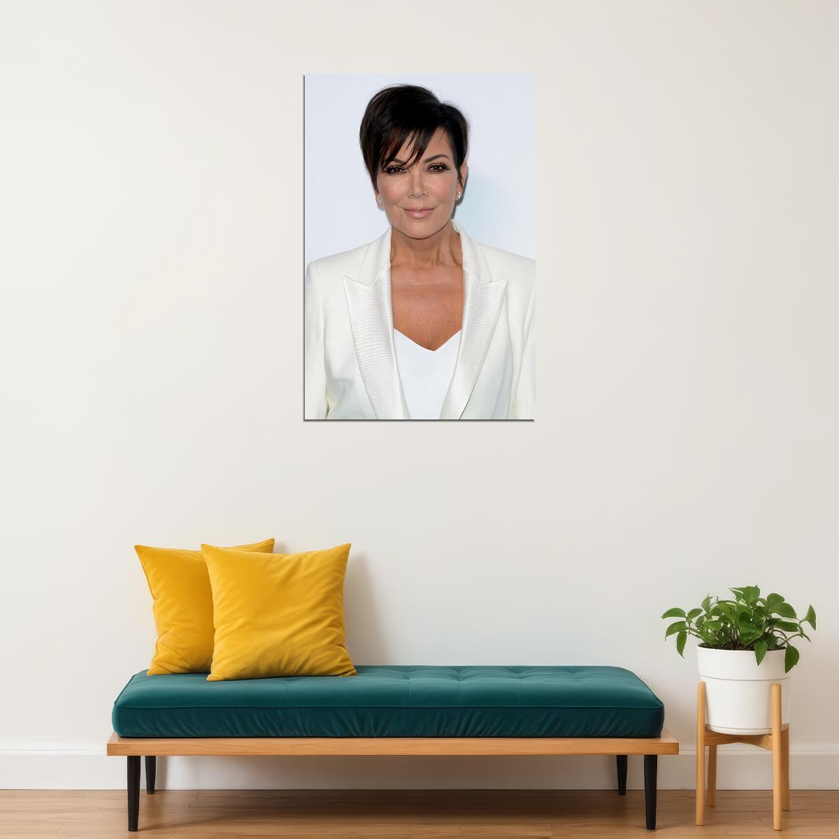 Kris Jenner Great Inspirational Business Person Poster Wall Art Print Home Wall Decor - xonomax