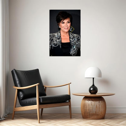 Kris Jenner Great Inspirational Media Personality Poster Wall Art Print Home Wall Decor - xonomax
