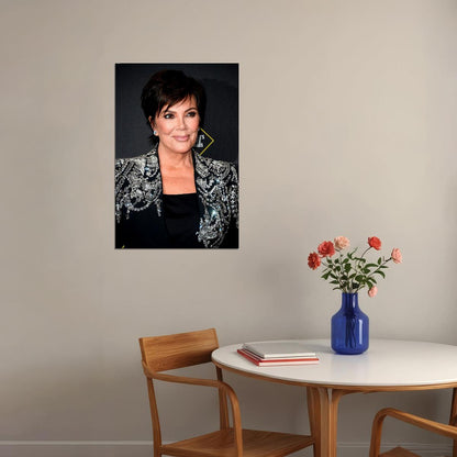 Kris Jenner Great Inspirational Media Personality Poster Wall Art Print Home Wall Decor - xonomax