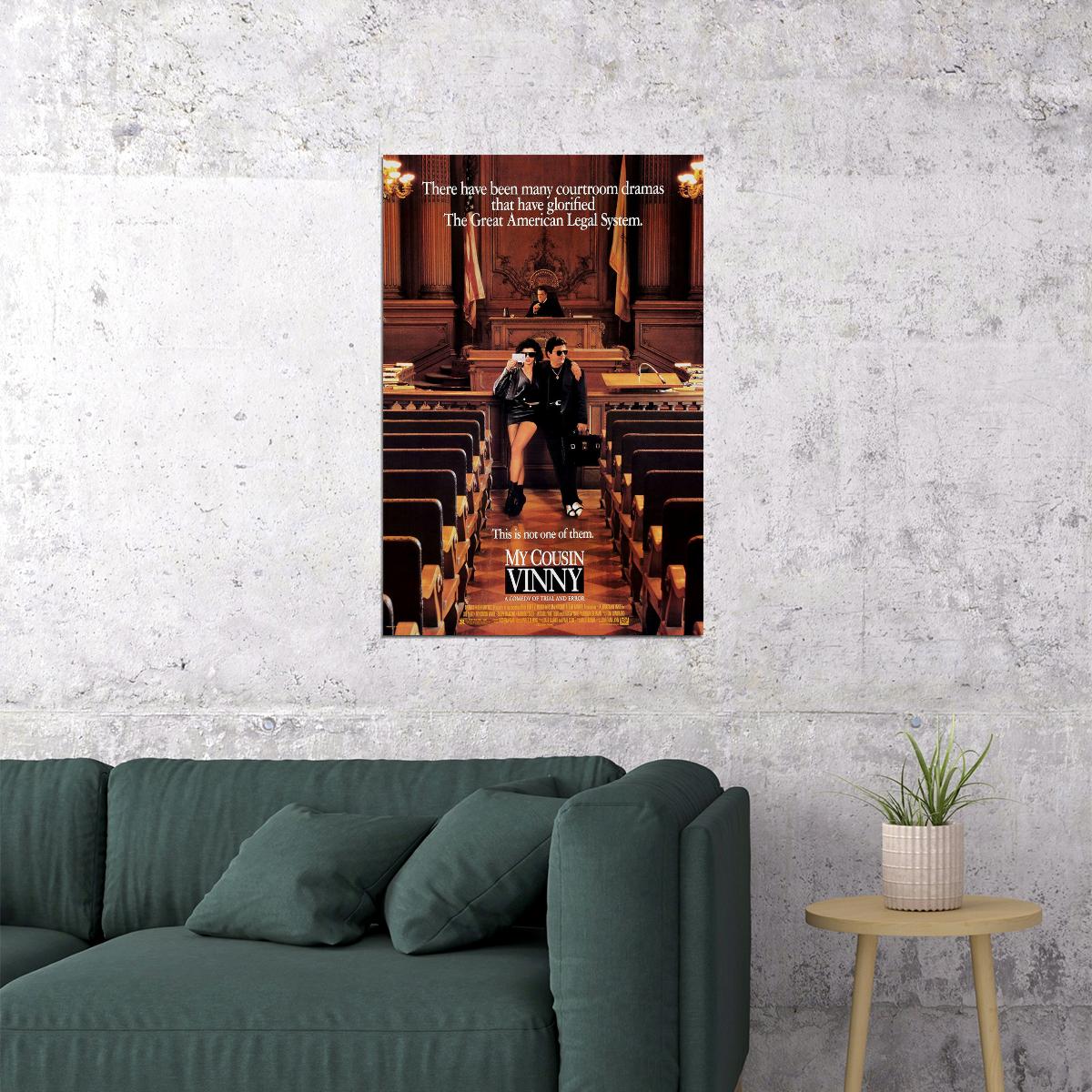 My Cousin Vinny Movie Comedy Crime Poster Wall Art Print Home Wall Decor - xonomax