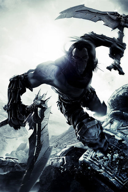 Darksiders Video Game Series Poster Wall Art Print Home Wall Decor