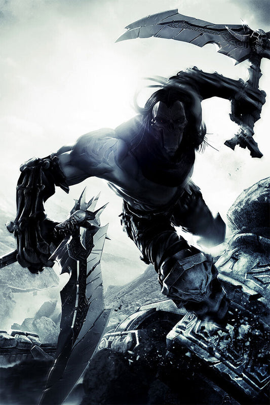 Darksiders Video Game Series Poster Wall Art Print Home Wall Decor