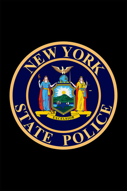 New York State Police Security Poster Wall Art Print Home Wall Decor - xonomax