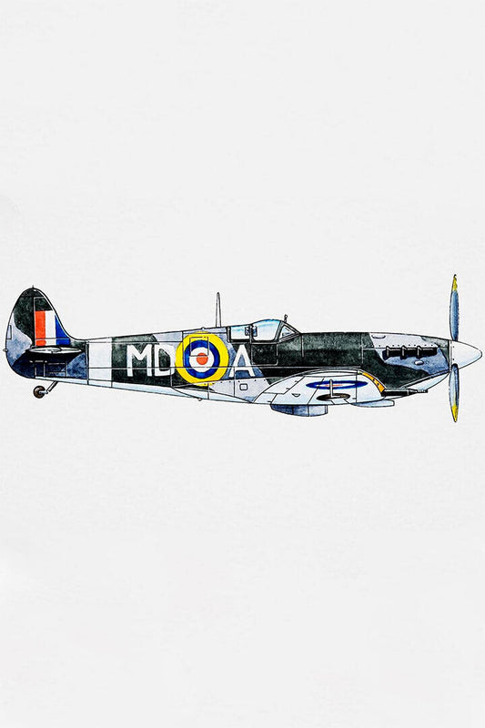 Supermarine Aircraft Planes Sky Poster Wall Art Print Home Wall Decor