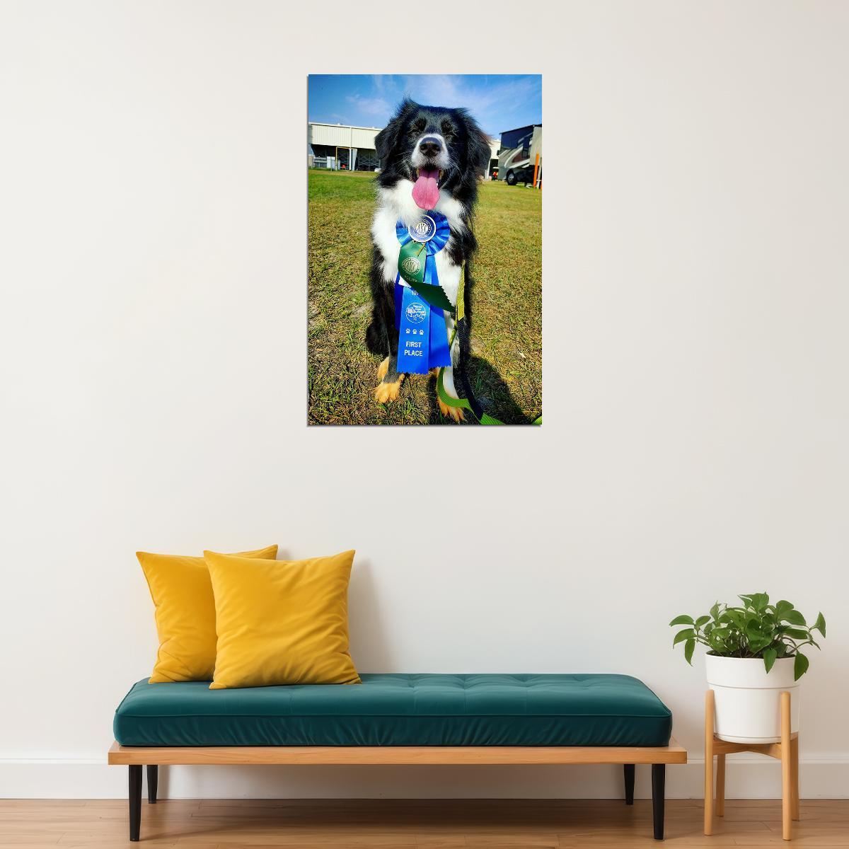 Rescue A Aussie's Future Dog Breed Animal Poster Wall Art Print Home Wall Decor - xonomax