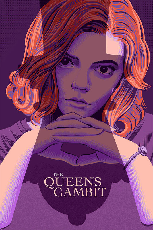 The Queen's Gambit Movie Action Drama Poster Wall Art Print Home Wall Decor - xonomax