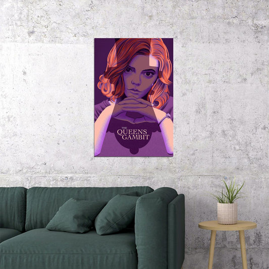The Queen's Gambit Movie Action Drama Poster Wall Art Print Home Wall Decor - xonomax