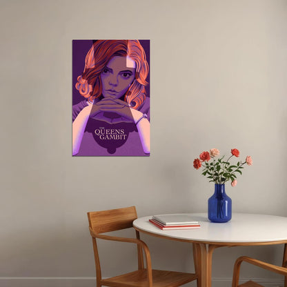 The Queen's Gambit Movie Action Drama Poster Wall Art Print Home Wall Decor - xonomax