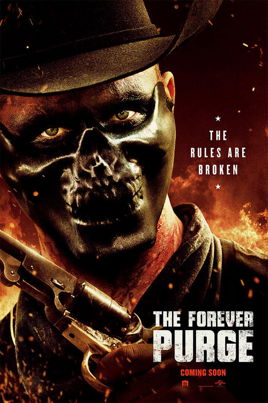 The Forever Purge 2021 Action Poster Wall Art Print Home Wall Decor - xonomax