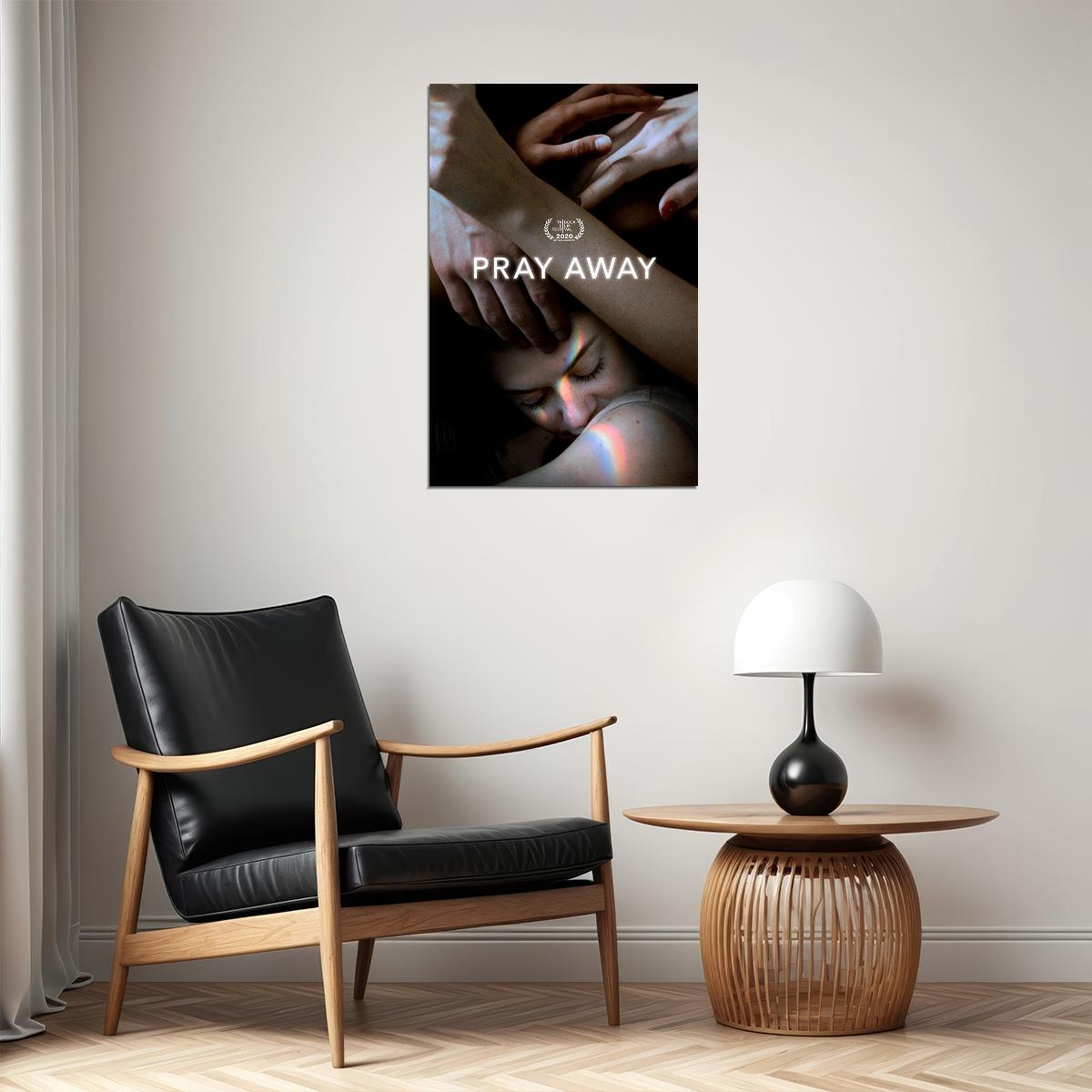 Pray Away 2021 Movie Poster Wall Art Print Home Wall Decor - xonomax