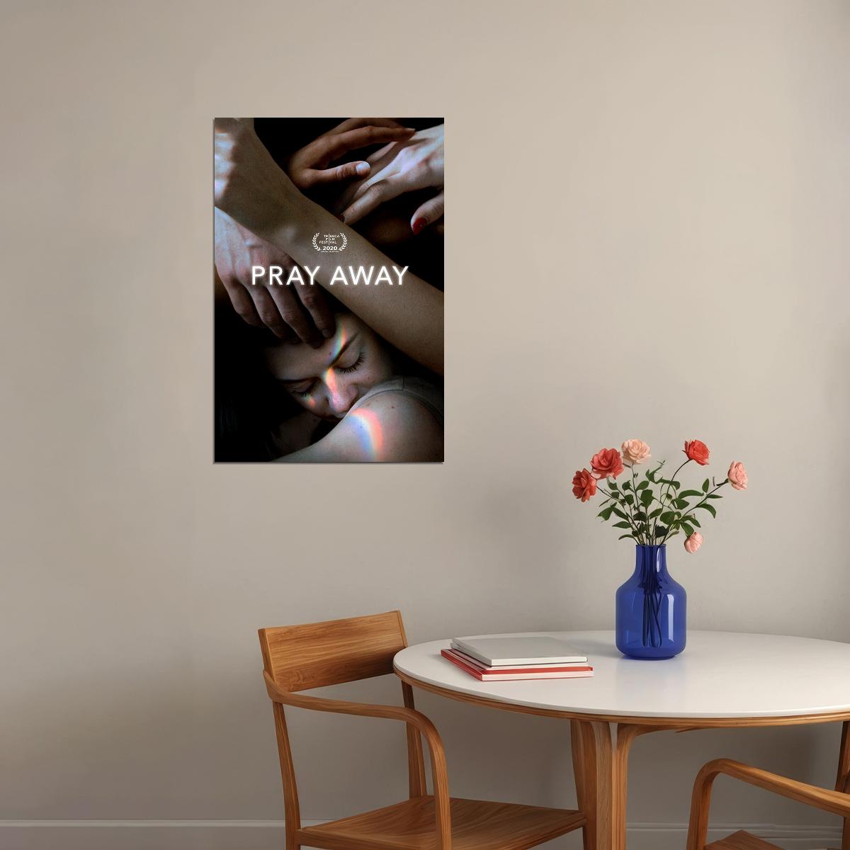 Pray Away 2021 Movie Poster Wall Art Print Home Wall Decor - xonomax