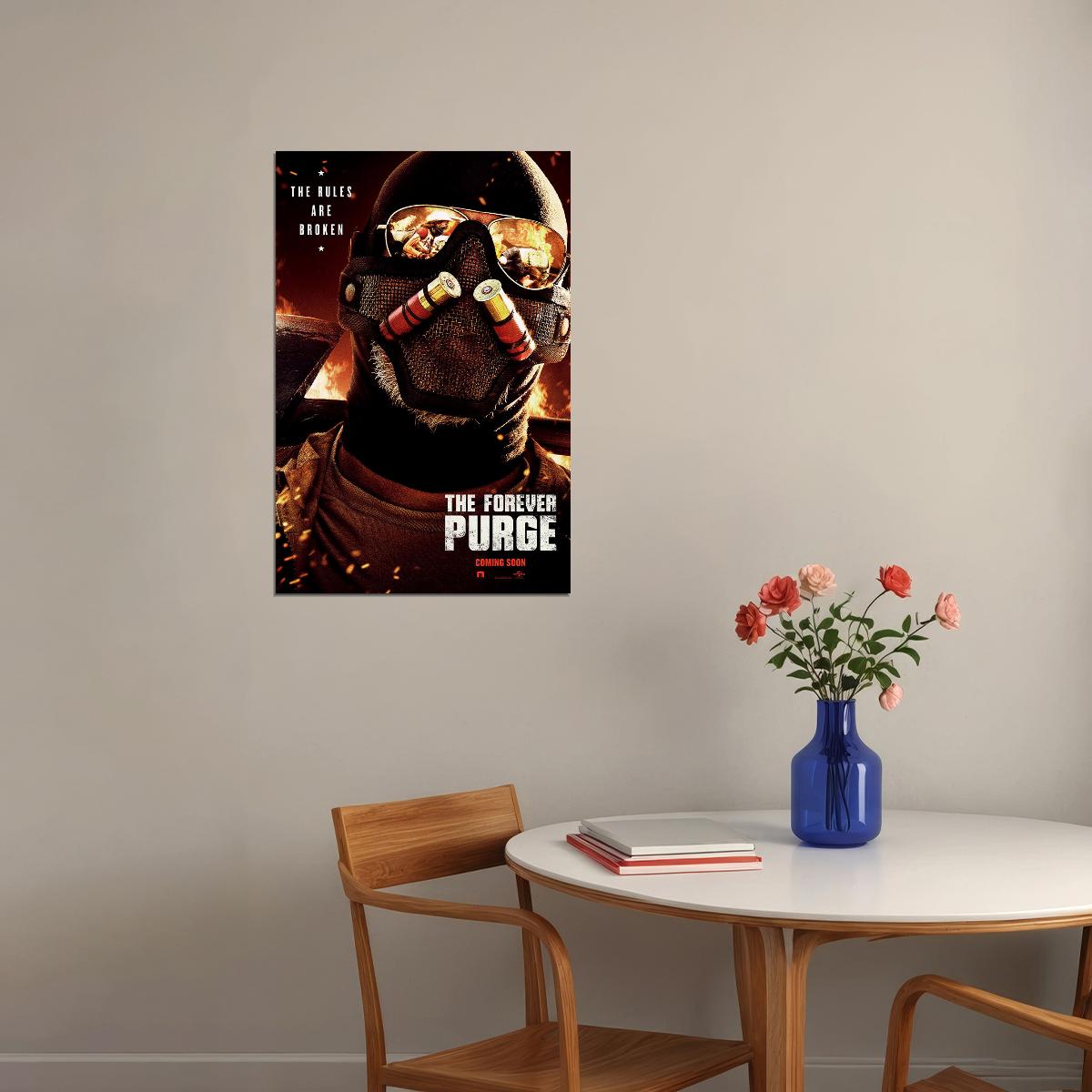 The Forever Purge 2021 Movie Poster Wall Art Print Home Wall Decor - xonomax