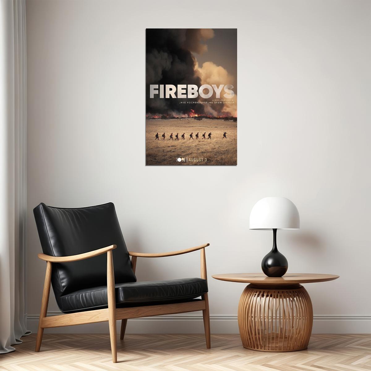 Fireboys 2021 Documentary Movie Poster Wall Art Print Home Wall Decor - xonomax