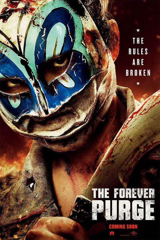 The Forever Purge Movie Poster Wall Art Print Home Wall Decor - xonomax