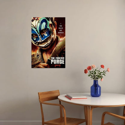 The Forever Purge Movie Poster Wall Art Print Home Wall Decor - xonomax