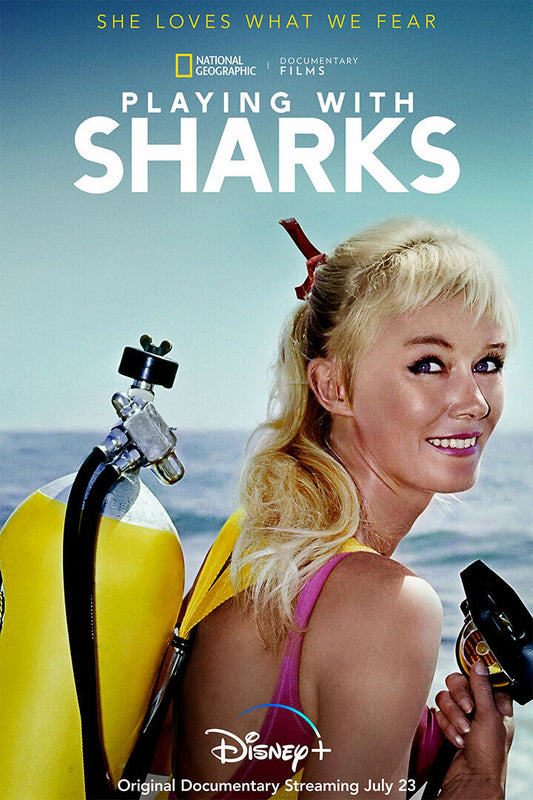 Playing With Sharks 2021 Movie Poster Wall Art Print Home Wall Decor - xonomax