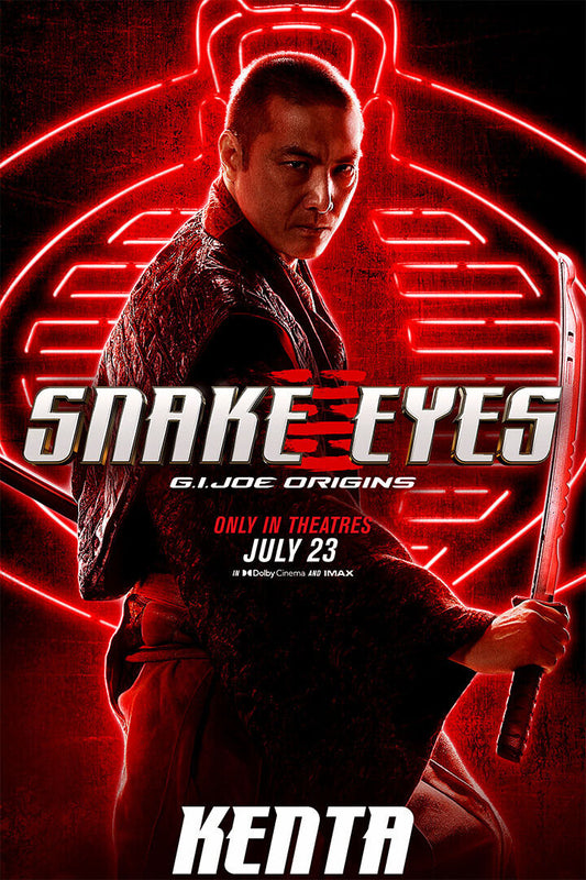Snake Eyes Movie Gi Joe Origins Movie Poster Wall Art Print Home Wall Decor - xonomax