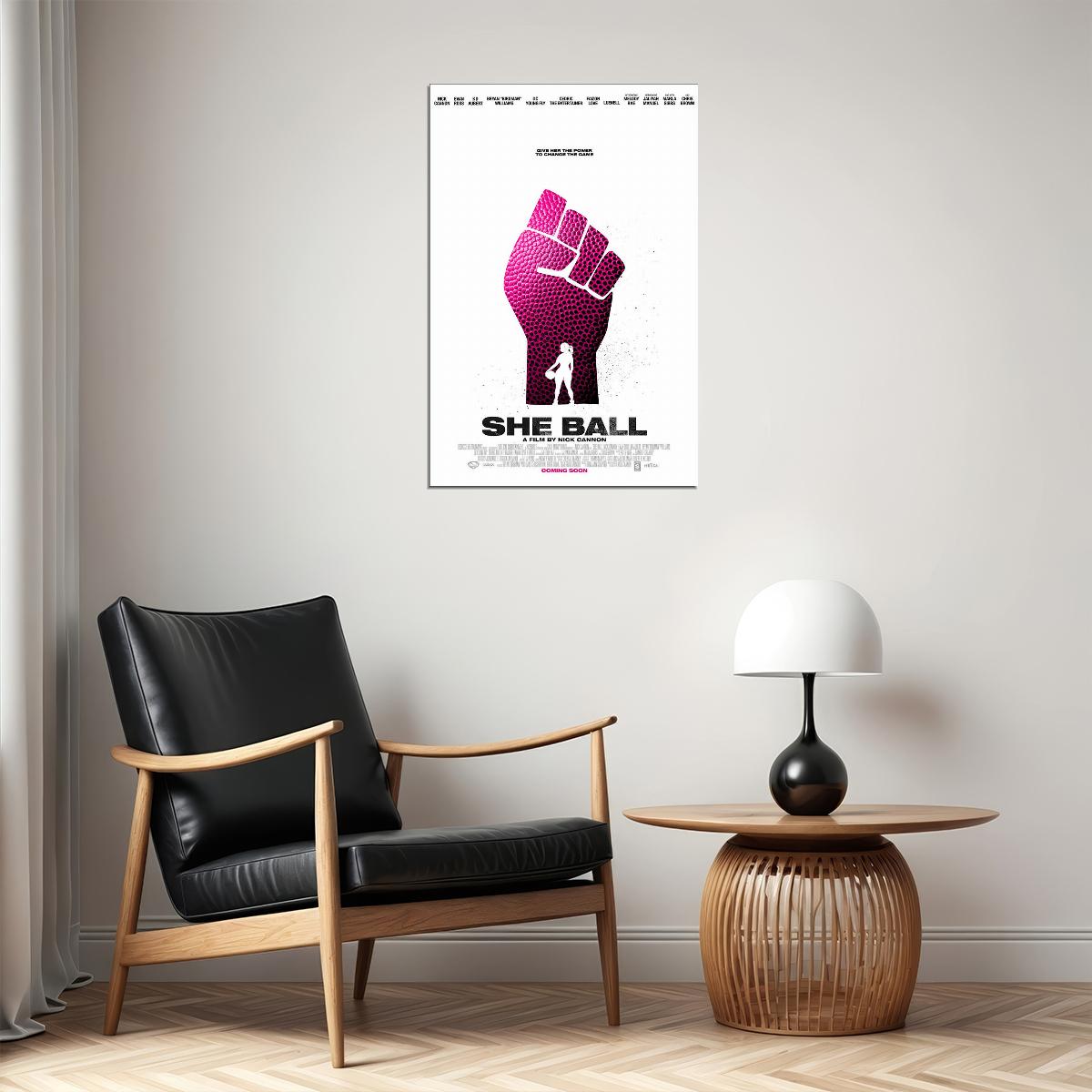 She Ball 2021 Women Movie Poster Wall Art Print Home Wall Decor - xonomax