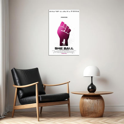 She Ball 2021 Women Movie Poster Wall Art Print Home Wall Decor - xonomax
