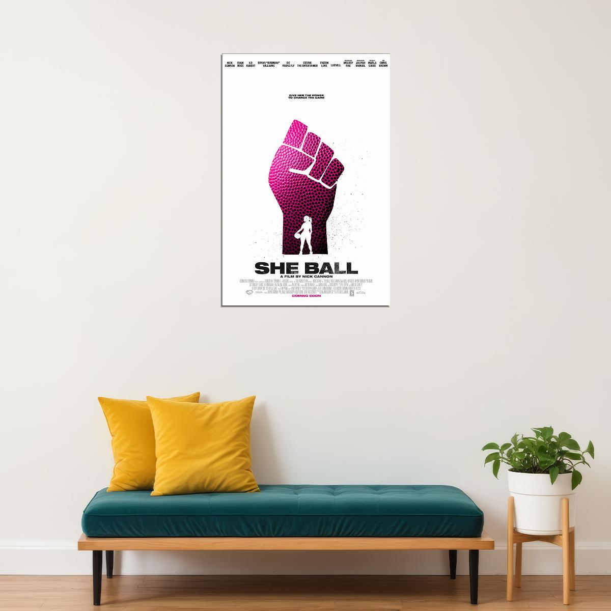 She Ball 2021 Women Movie Poster Wall Art Print Home Wall Decor - xonomax
