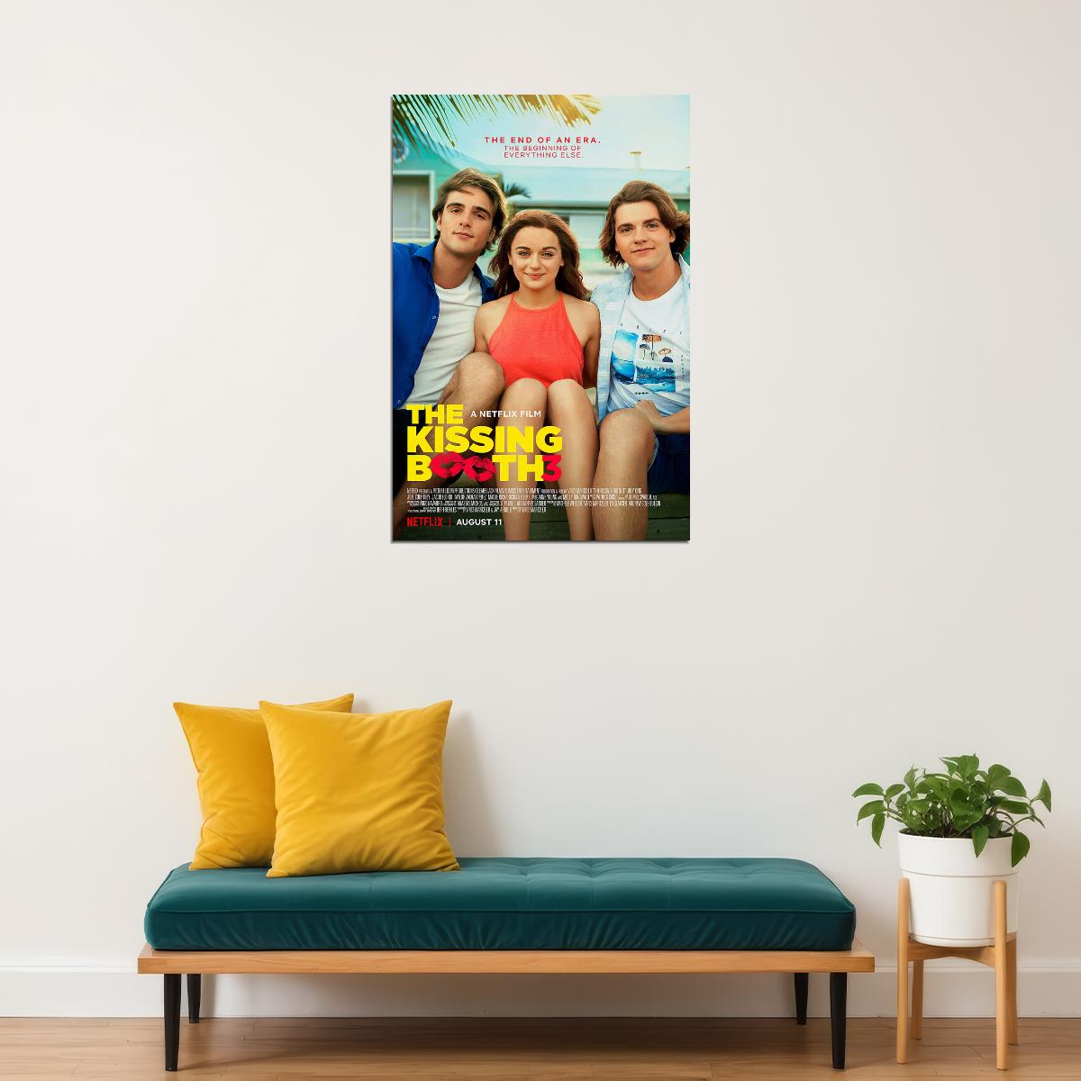 The Kissing Booth 3 2021 Movie Poster Wall Art Print Home Wall Decor - xonomax