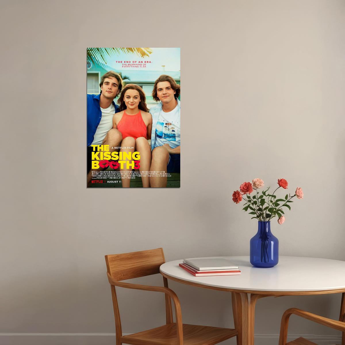 The Kissing Booth 3 2021 Movie Poster Wall Art Print Home Wall Decor - xonomax