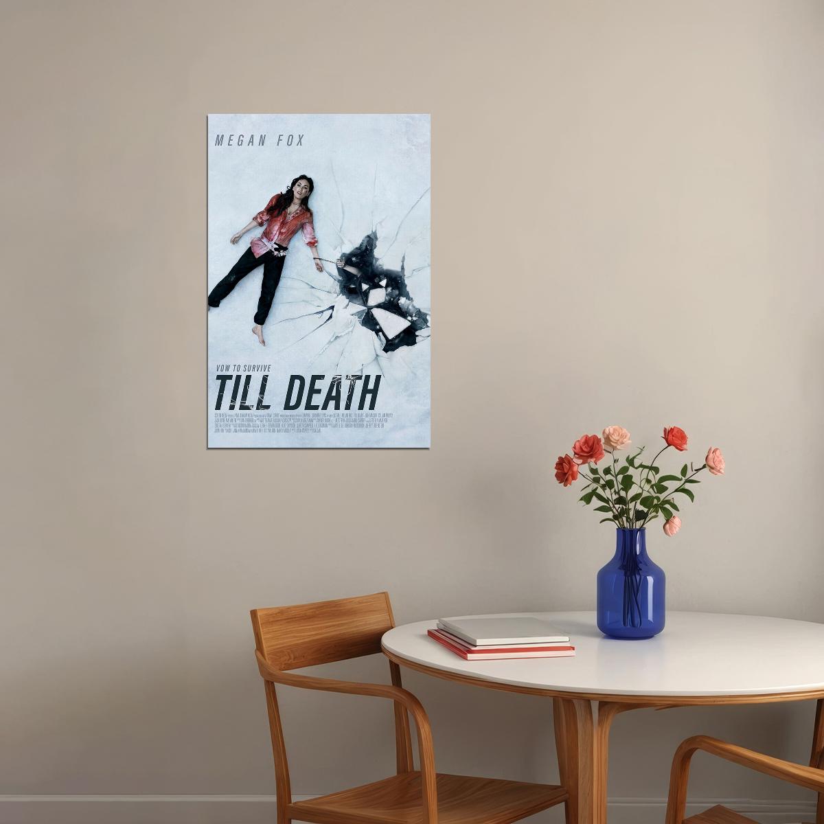 Till Death 2021 Survive Movie Poster Wall Art Print Home Wall Decor - xonomax