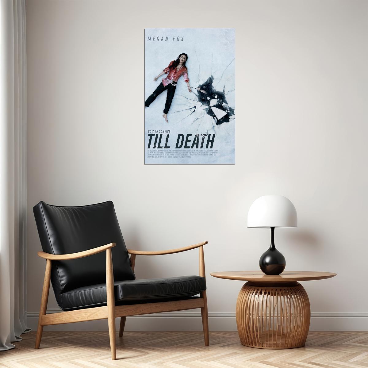 Till Death 2021 Survive Movie Poster Wall Art Print Home Wall Decor - xonomax