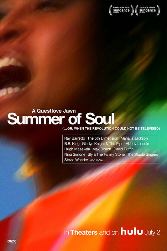 Summer Of Soul 2021 Movie Poster Wall Art Print Home Wall Decor - xonomax