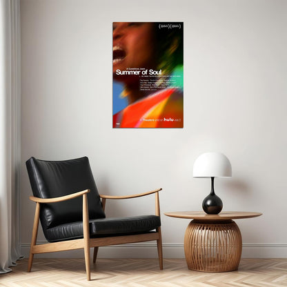Summer Of Soul 2021 Movie Poster Wall Art Print Home Wall Decor - xonomax