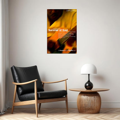 Summer Of Soul 2021 Movie Poster Wall Art Print Home Wall Decor - xonomax