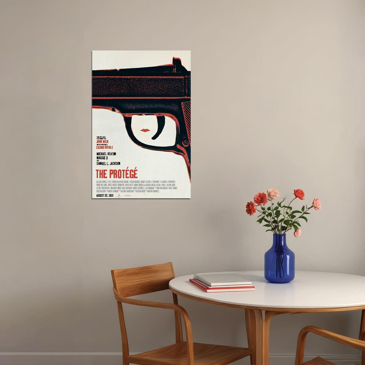 The Protégé 2021 Action Movie Poster Wall Art Print Home Wall Decor - xonomax