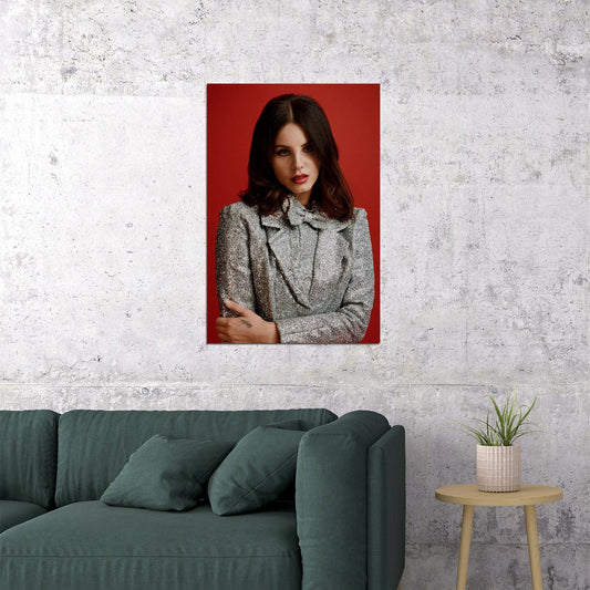 Lana Del Rey Soul Music Singer Star Poetess Poster Wall Art Print Home Wall Decor - xonomax
