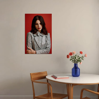 Lana Del Rey Soul Music Singer Star Poetess Poster Wall Art Print Home Wall Decor - xonomax