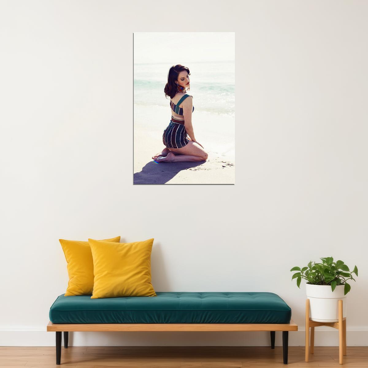 Lana Del Rey Artist Songwriter Singer Poster Wall Art Print Home Wall Decor - xonomax