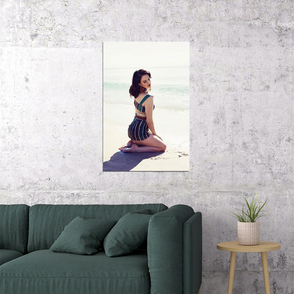 Lana Del Rey Artist Songwriter Singer Poster Wall Art Print Home Wall Decor - xonomax