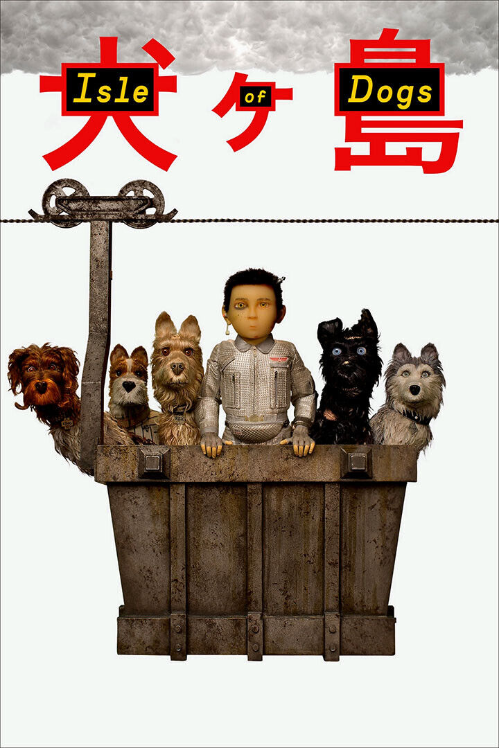 Isle Of Dogs Movie Wes Anderson Film Characters Poster Wall Art Print Home Wall Decor - xonomax